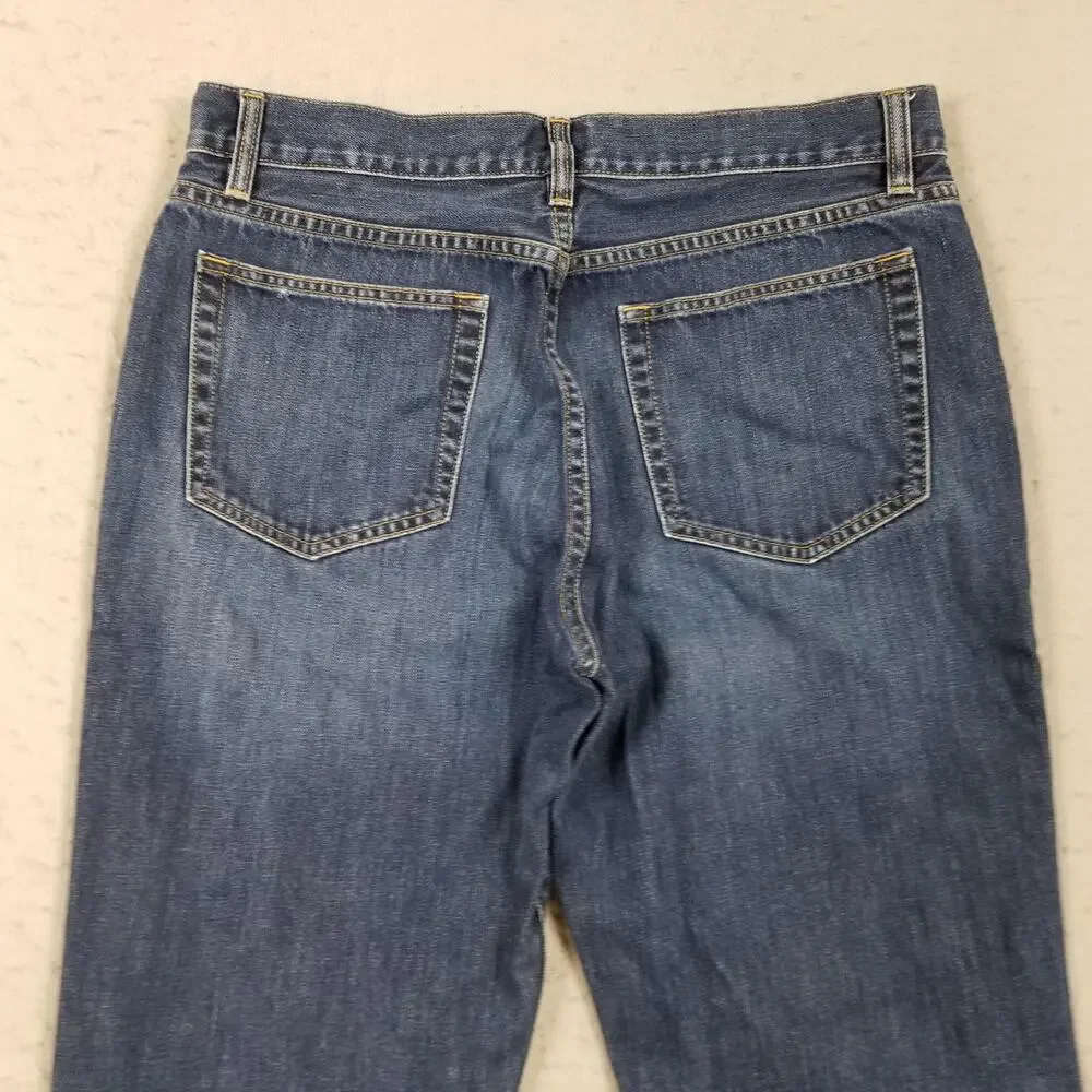 J Crew Jeans Mens 34x30 Blue Vintage Slim Straight Denim Medium Wash‎ Casual